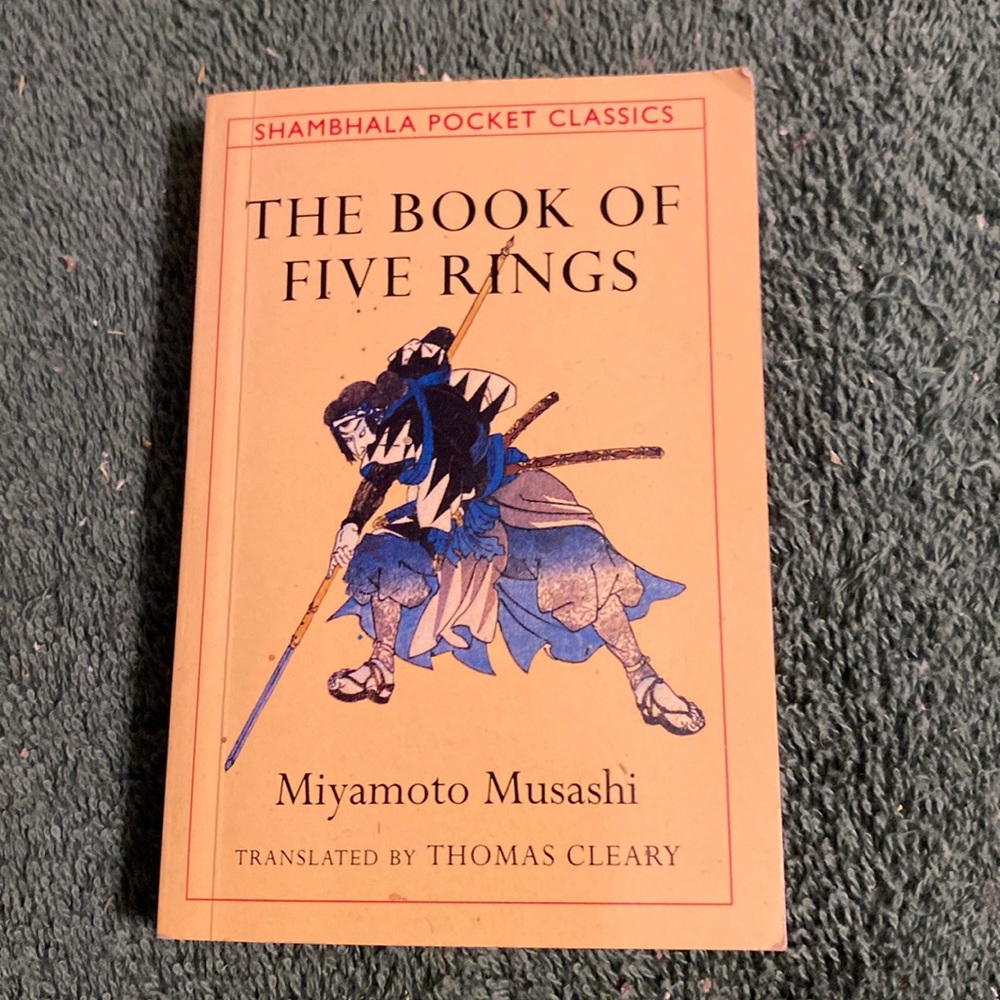 “The Book of Five Rings” pocket-size paperback